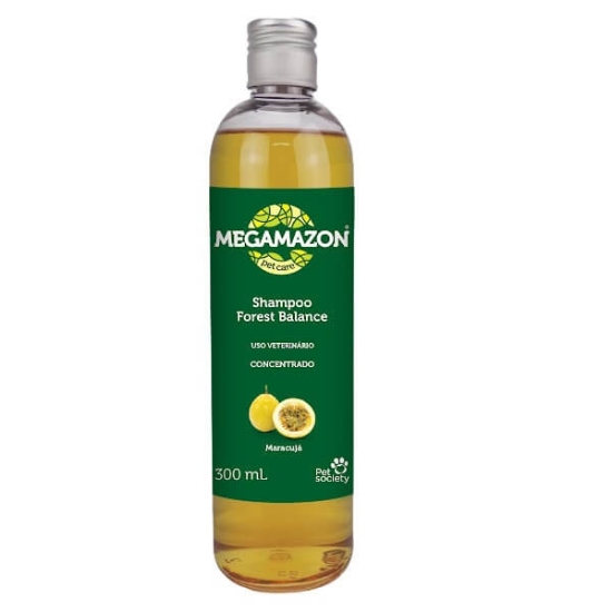 Imagem de Champô Forest Balance Concentrado Bálsamo Maracujá Uso Veterinário MEGAMAZON emb.300ml