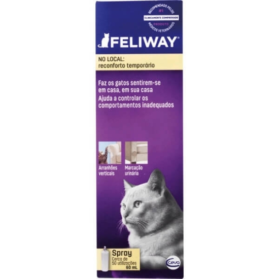 Imagem de Suplemento Calmante para Gatos em Spray FELIWAY emb.60ml