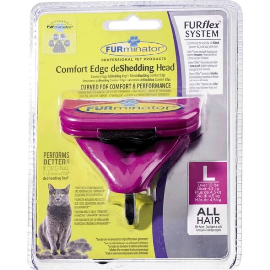 Imagem de Escova para Gato Fur Flex Tamanho L FURMINATOR emb.1 unidade