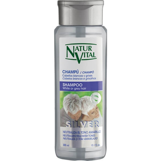 Imagem de Champô para Cabelos Brancos Silver NATUR VITAL emb.300ml