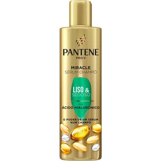 Imagem de Champô Miracle Sérum Liso e Sedoso PANTENE emb.225ml