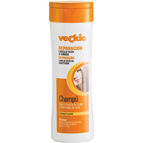 Imagem de Champô para Cabelo Seco Reparação VECKIA emb.400ml