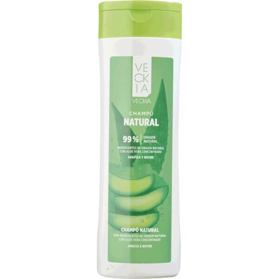 Imagem de Champô Natural Amacia e Nutre com Aloe Vera VECKIA emb.400ml