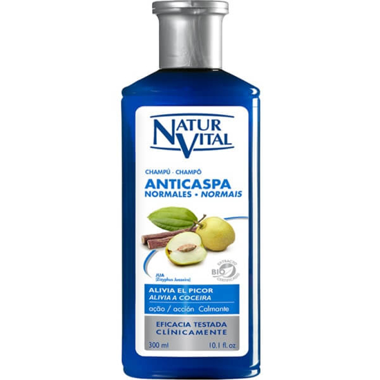 Imagem de Champô Anti-Caspa para Cabelos Normais NATUR VITAL emb.300ml