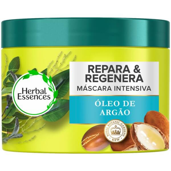 Imagem de Máscara Reparação Óleo de Argão Vegan HERBAL ESSENCES emb.450ml