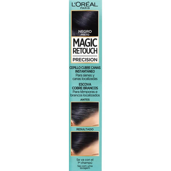 Imagem de Coloração Retoca Raízes Magic Retouch Precision Preto MAGIC RETOUCH L'ORÉAL PARIS emb.1un