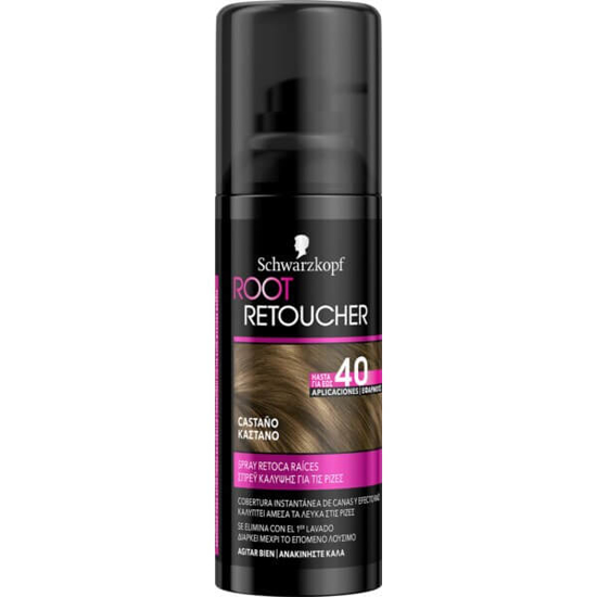 Imagem de Spray Retoca Raízes Castanho SCHWARZKOPF ROOT RETOUCHER emb.120ml