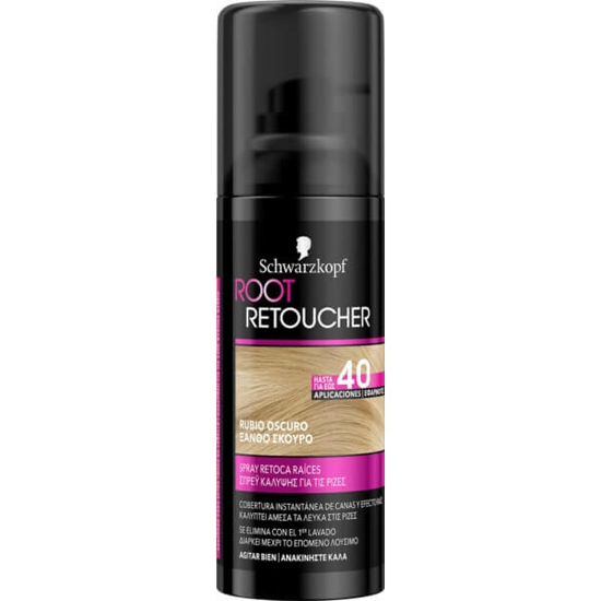 Imagem de Coloração Retoca Raízes Root Retoucher Spray Louro Escuro SCHWARZKOPF emb.1un