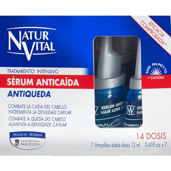 Imagem de Ampolas Anti-Queda 14 Aplicações NATUR VITAL emb.84ml