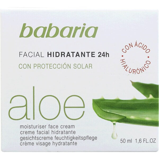 Imagem de Creme Hidratante 24H BABARIA ALOE VERA emb.50ml