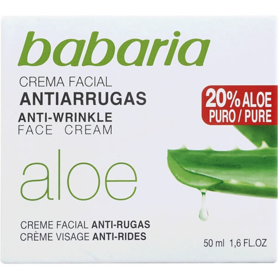 Imagem de Creme Anti-Rugas BABARIA ALOE VERA emb.50ml