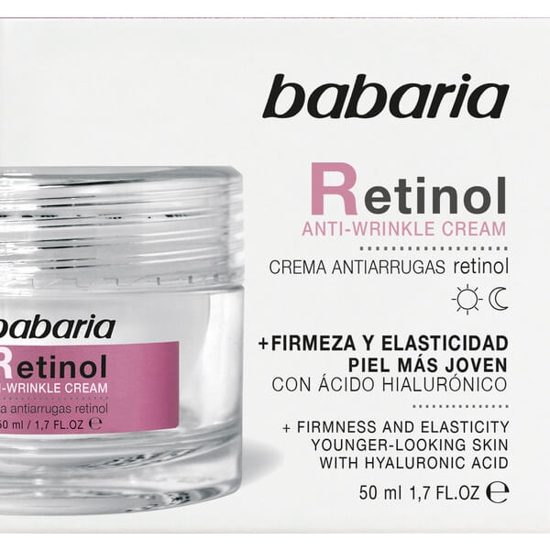 Imagem de Creme Facial Retinol Anti-Rugas BABARIA emb.50ml