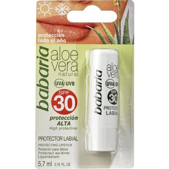 Imagem de Protector Labial FP 30 BABARIA ALOE VERA emb.1 unidade