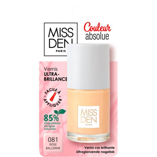 Imagem de Verniz Rosa Bailarina Nº 81 MISS DEN PARIS emb.10ml