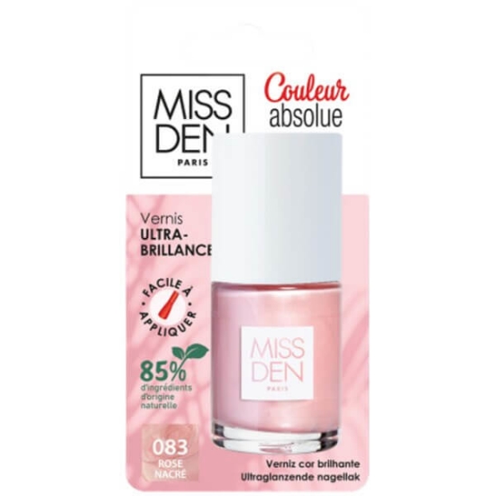 Imagem de Veniz Rosa Nacré Nº 83 MISS DEN PARIS emb.10ml