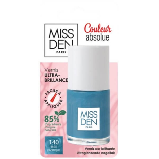 Imagem de Verniz Bleu Pacifique Nº 140 MISS DEN PARIS emb.10ml