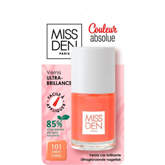 Imagem de Verniz Sweet Coral Nº 101 MISS DEN PARIS emb.10ml