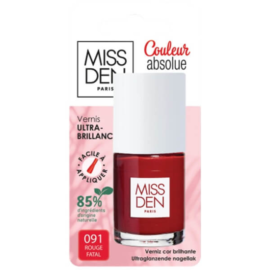 Imagem de Verniz Rouge Fatal Nº 91 MISS DEN PARIS emb.10ml