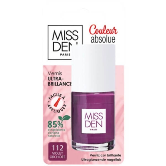 Imagem de Verniz Violeta Orquídea Nº 112 MISS DEN PARIS emb.10ml