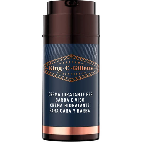 Imagem de Creme de Rosto Men Hidratante Cara e Barba King GILLETTE emb.100ml