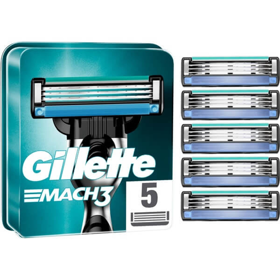 Imagem de Recarga de Lâminas Mach 3 GILLETTE emb.5un