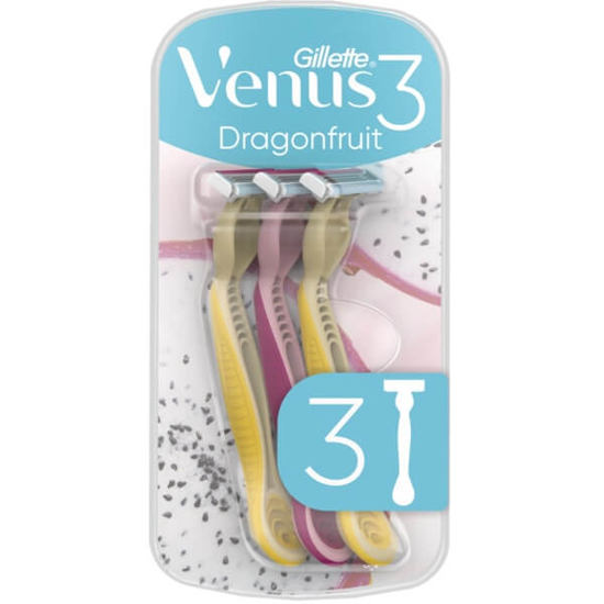 Imagem de Lâminas Descartáveis VENUS 3 Dragonfruit VENUS emb.3un