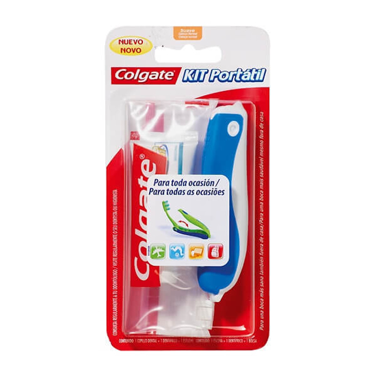 Imagem de Kit de Viagem com Pasta de Dentes + Escova COLGATE emb.2 unidades