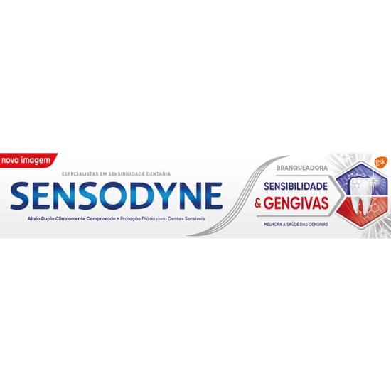 Imagem de Pasta de Dentes para Sensibilidade e Gengivas Branqueadora SENSODYNE emb.75ml