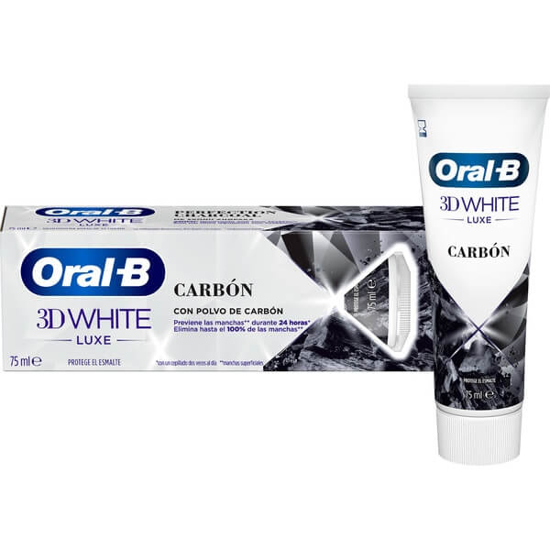 Imagem de Pasta de Dentes com Carvão ORAL-B 3D WHITE LUXE emb.75ml