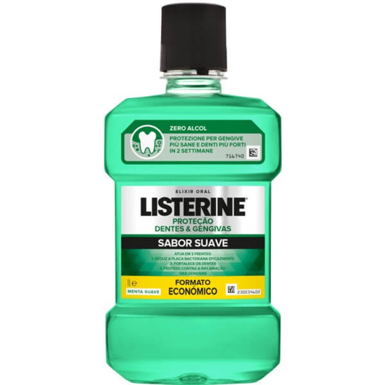 Imagem de Elixir Bucal Suave Dentes e Gengivas LISTERINE emb.1L