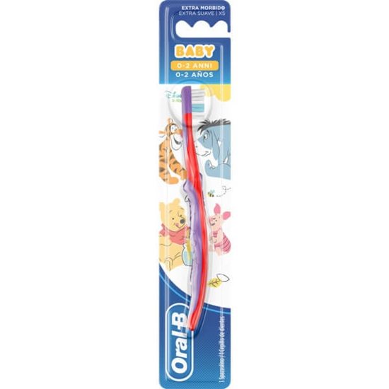 Imagem de Escova de Dentes Extra Suave 0 a 2 Anos Winnie ORAL-B BABY emb.1 unidade