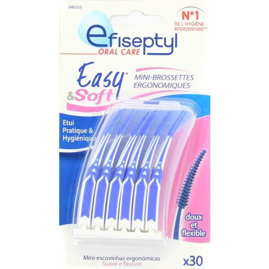 Imagem de Mini Escovinhas Ergonómicas EFISEPTYL EASY&SOFT emb.30 unidades