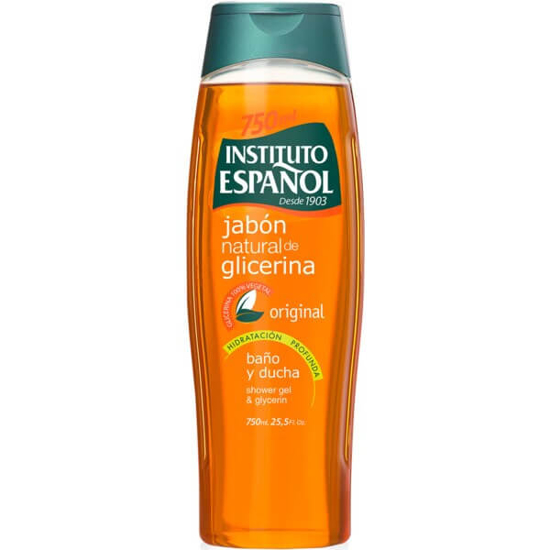 Imagem de Gel de Banho Sabão Natural de Glicerina INSTITUTO ESPANOL emb.750ml