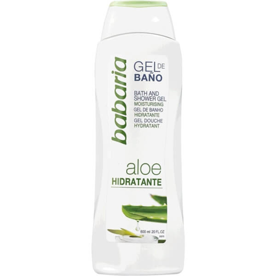 Imagem de Gel de Banho Hidratante BABARIA ALOE VERA emb.600ml