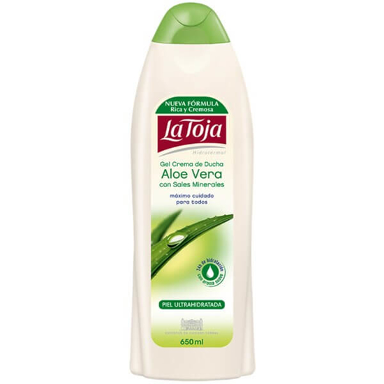 Imagem de Gel de Banho Aloe Vera e Sais Minerais LA TOJA emb.650ml