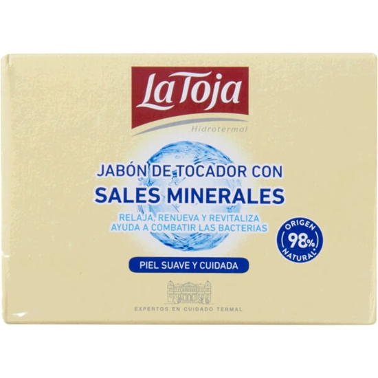 Imagem de Sabonete com Sais Minerais Hidrotermal LA TOJA Pack 2 emb.125g