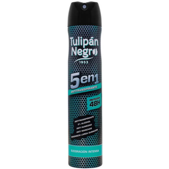 Imagem de Desodorizante 5 em 1 Spray TULIPÁN NEGRO emb.200ml