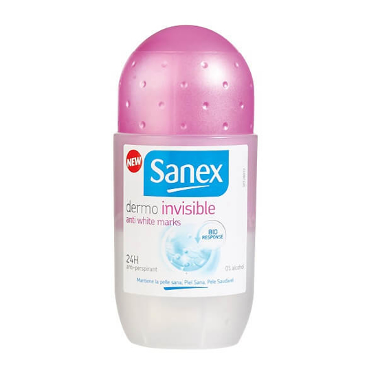 Imagem de Desodorizante Anti-Manchas Roll-On SANEX DERMO INVISIBLE emb.50ml