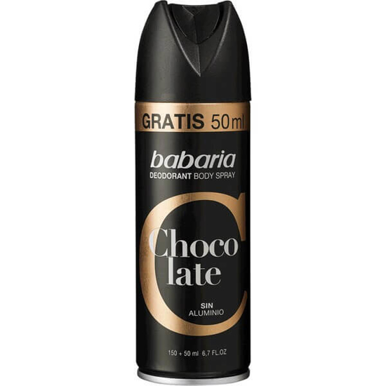 Imagem de Desodorizante Choco Late Spray BABARIA FOR MEN emb.200ml