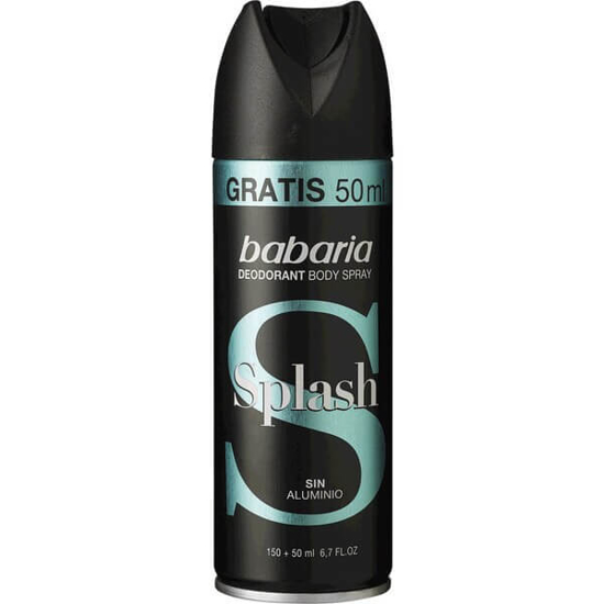 Imagem de Desodorizante Splash Spray BABARIA FOR MEN emb.200ml