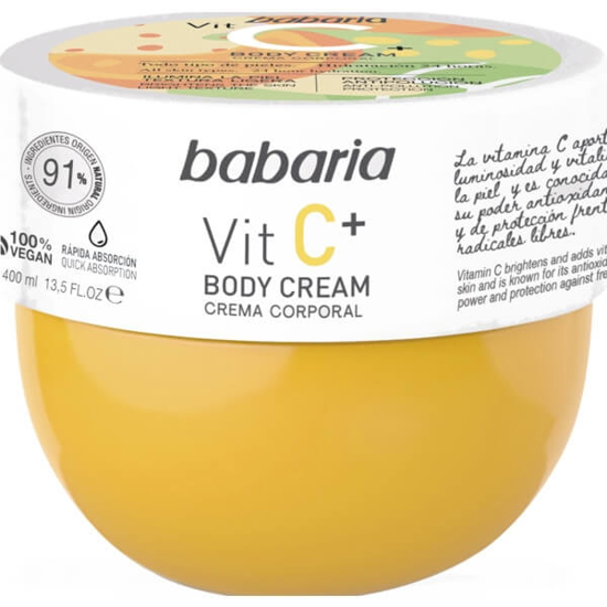 Imagem de Creme para o Corpo Vitamina C+ BABARIA emb.400ml