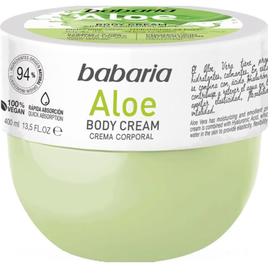 Imagem de Creme para o Corpo Aloe BABARIA emb.400ml