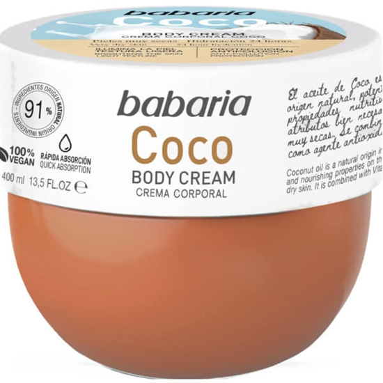 Imagem de Creme para o Corpo de Coco BABARIA emb.400ml