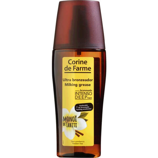 Imagem de Bronzeador Ultra Acelerador Spray CORINE DE FARME MONOI DE TAHITI emb.150ml