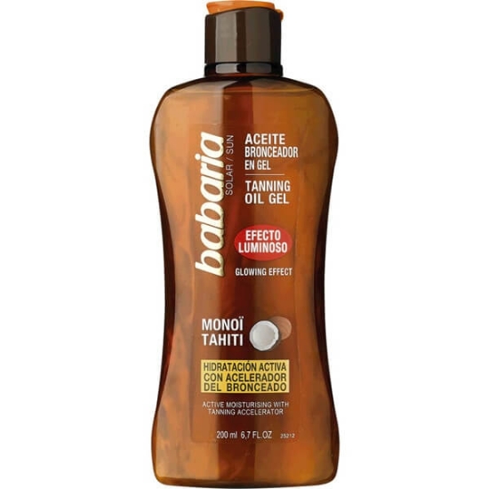 Imagem de Óleo Bronzeador em Gel BABARIA MONOI TAHITI emb.200ml