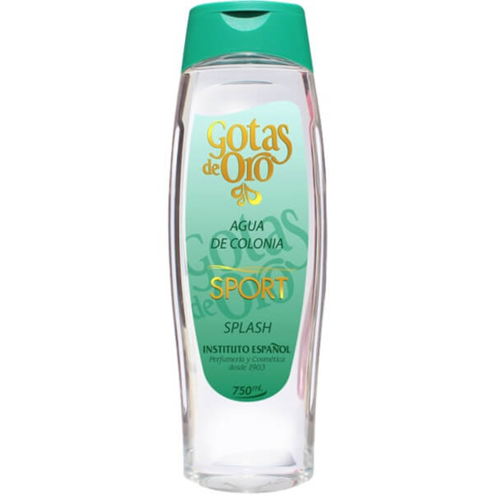 Imagem de Água de Colónia Masculina Gotas de Oro Sport INSTITUTO ESPANOL emb.750ml