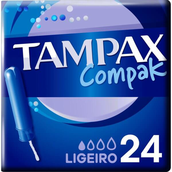 Imagem de Tampões Lites Ligeiro TAMPAX COMPAK emb.24 unidades