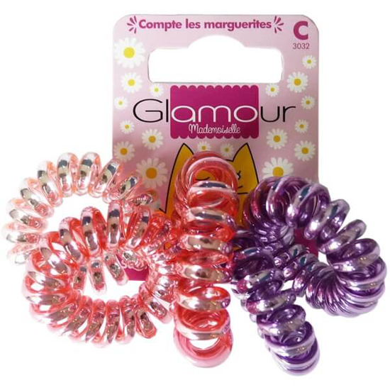 Imagem de Elásticos para Cabelo GLAMOUR emb.5 unidades