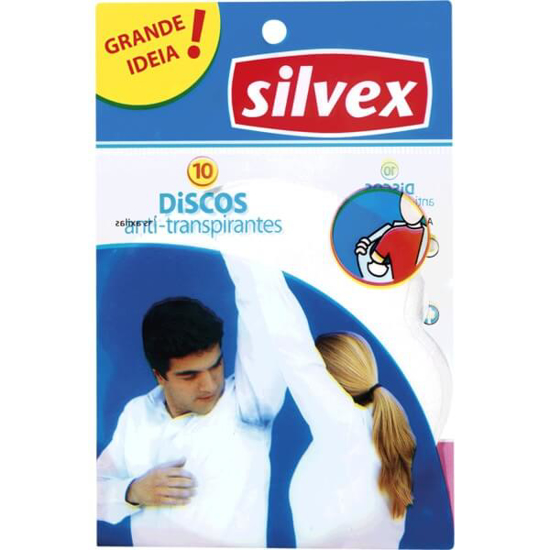 Imagem de Discos Anti-Transpirantes SILVEX emb.10 unidades