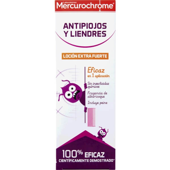 Imagem de Loção Antipiolhos e Lêndeas MERCUROCHROME emb.100ml